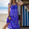 Floral boho summer dress