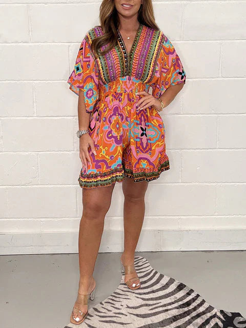 Printed jumpsuit