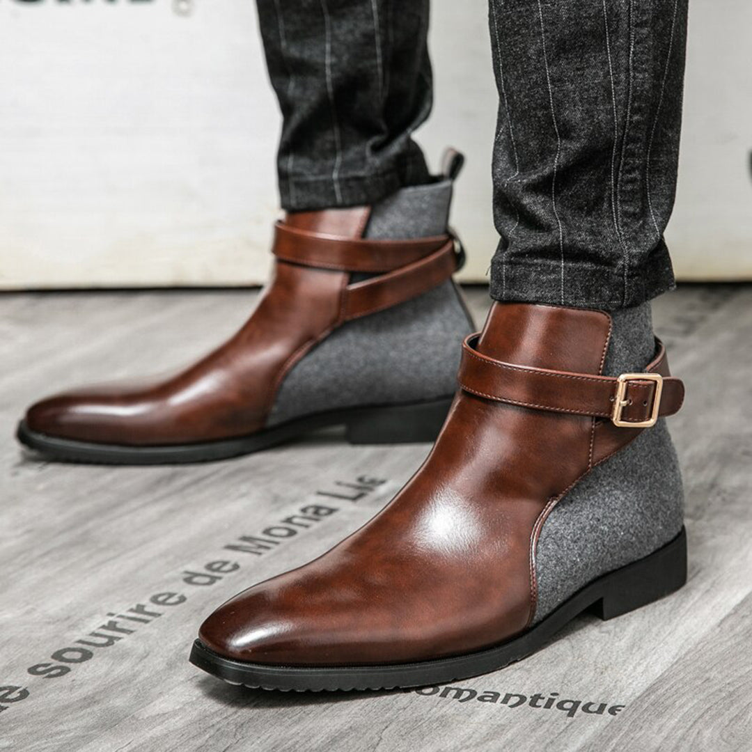 Stylish men's ankle boots