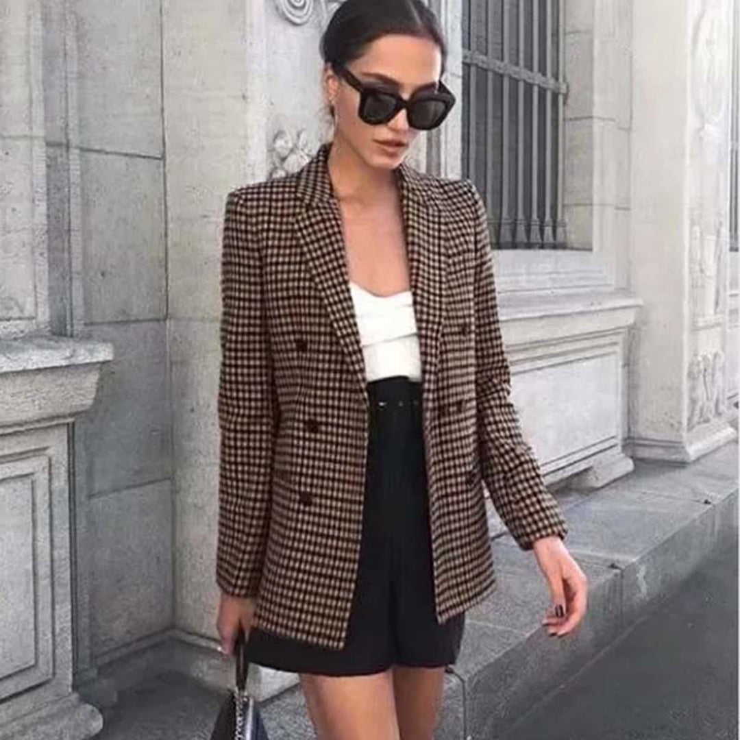 Double-breasted blazer