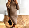 Cosy sweater knit dress