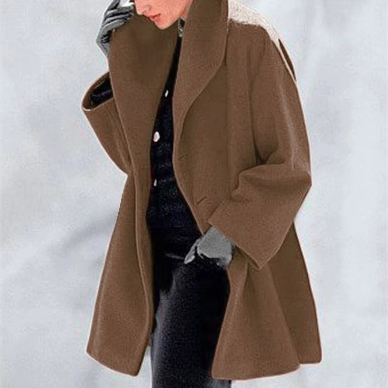 Women's - Winter Coat - Elegant Tailored Design - Chic Outerwear for Autumn and Winter