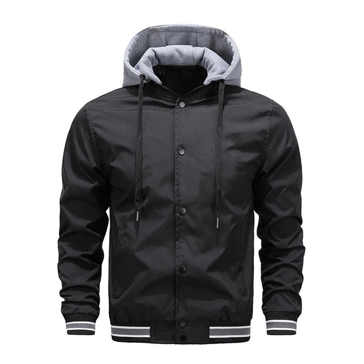 Trendy hooded jacket