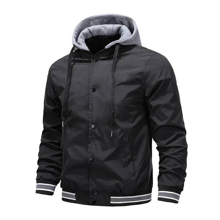 Trendy hooded jacket