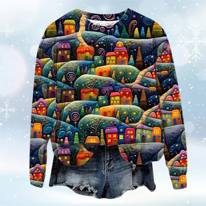 Warm festive jumper