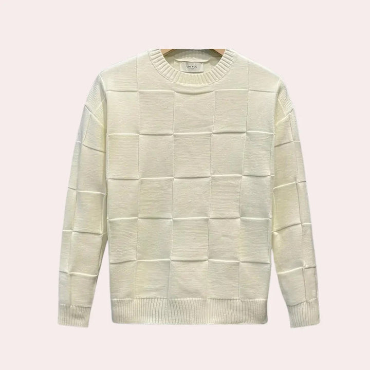 Men - Knitted Jumper - Comfortable Casual Knitwear - Stylish Everyday Fashion