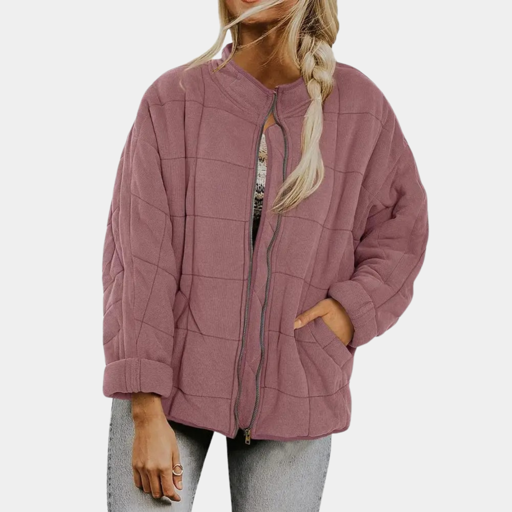 Soft and warm ladies' jacket