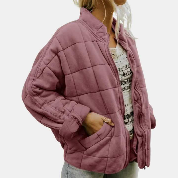 Soft and warm ladies' jacket