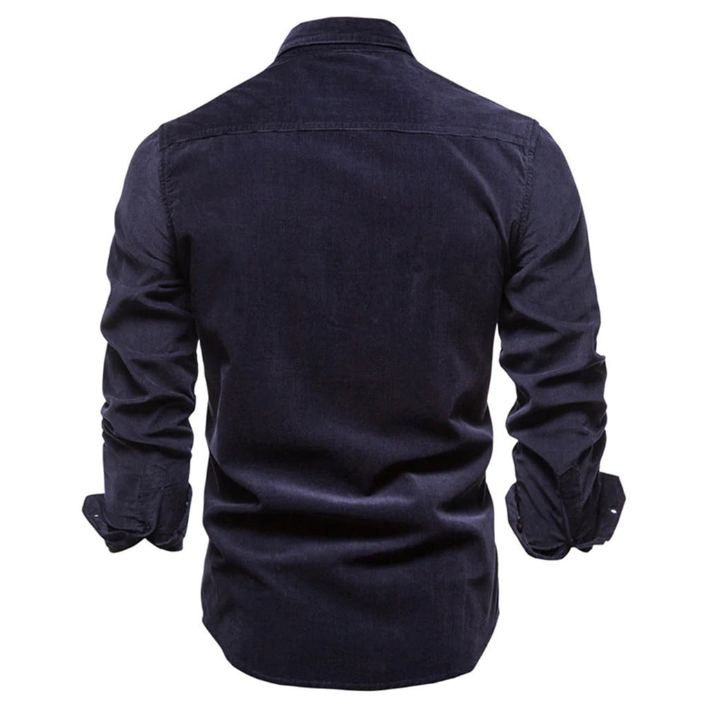 Men - Shirt - Twill Cotton - Button-Up Fit