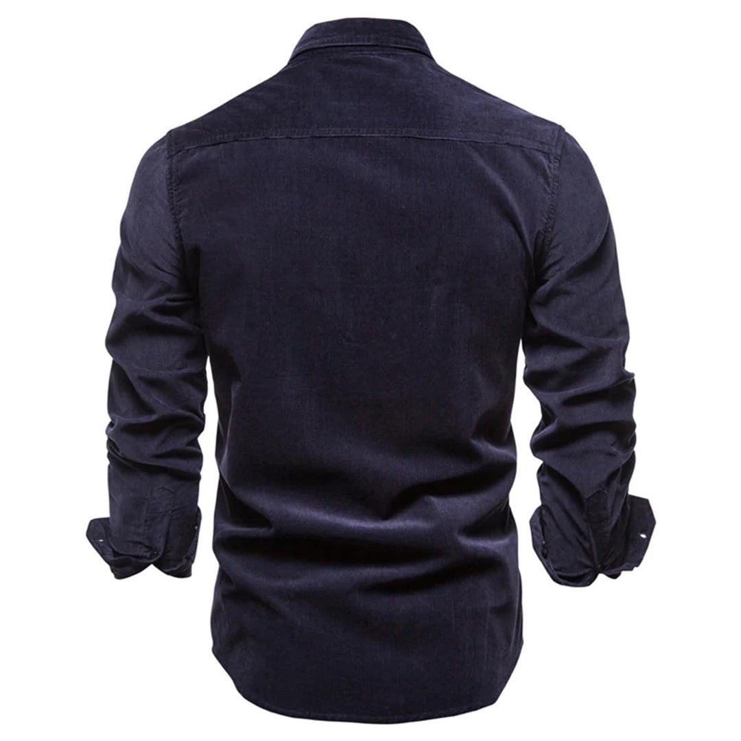 Men - Shirt - Twill Cotton - Button-Up Fit