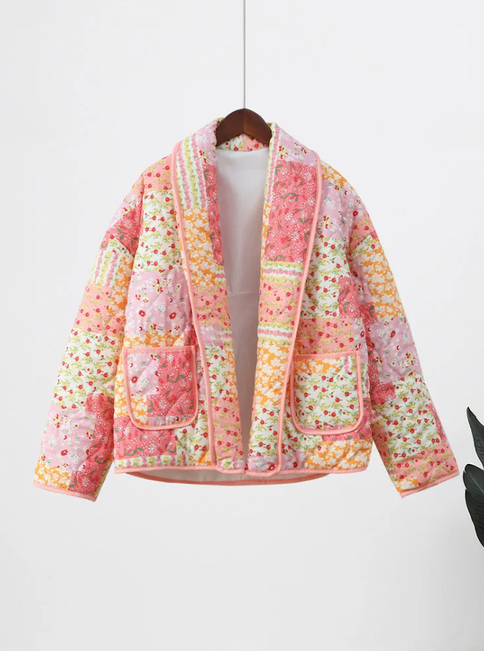 Fashionable, elegant jacket with print