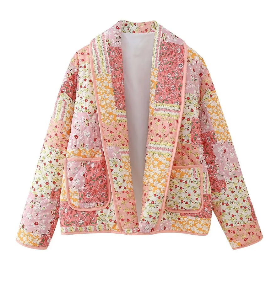 Fashionable, elegant jacket with print