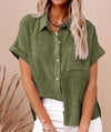 Casual and stylish linen and cotton shirt