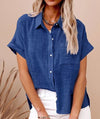 Casual and stylish linen and cotton shirt