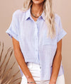 Casual and stylish linen and cotton shirt