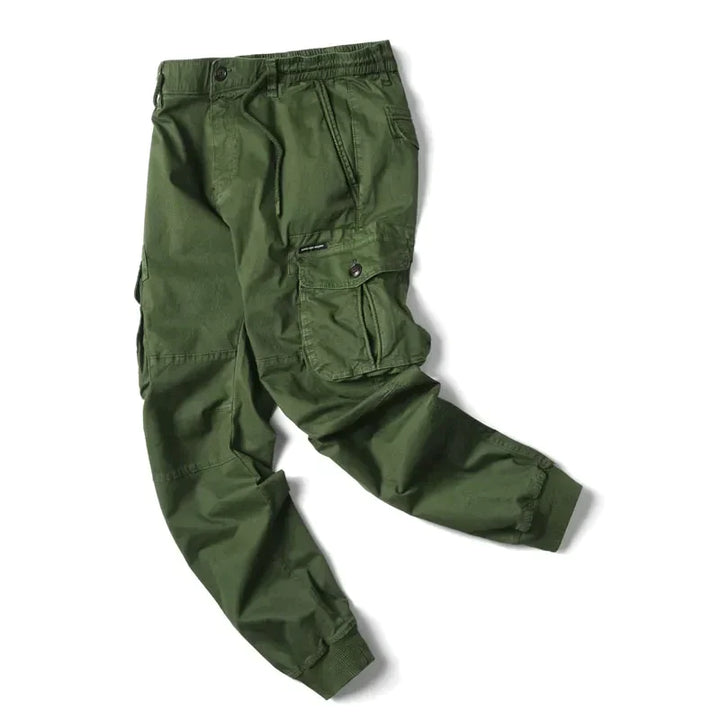 Cotton cargo trousers