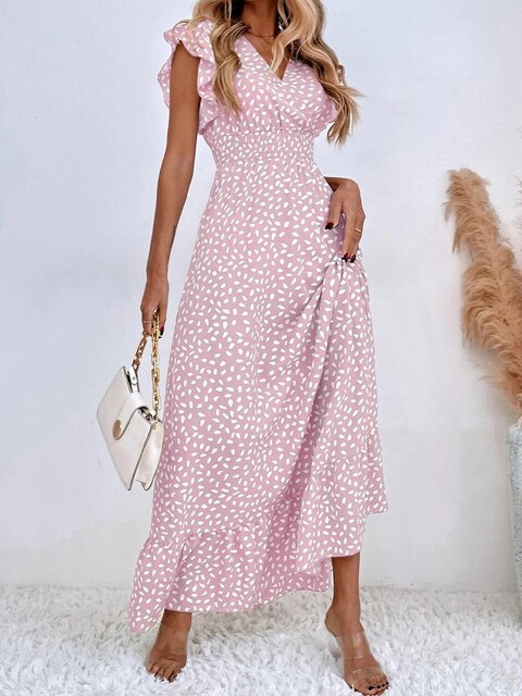 Chiffon summer dress