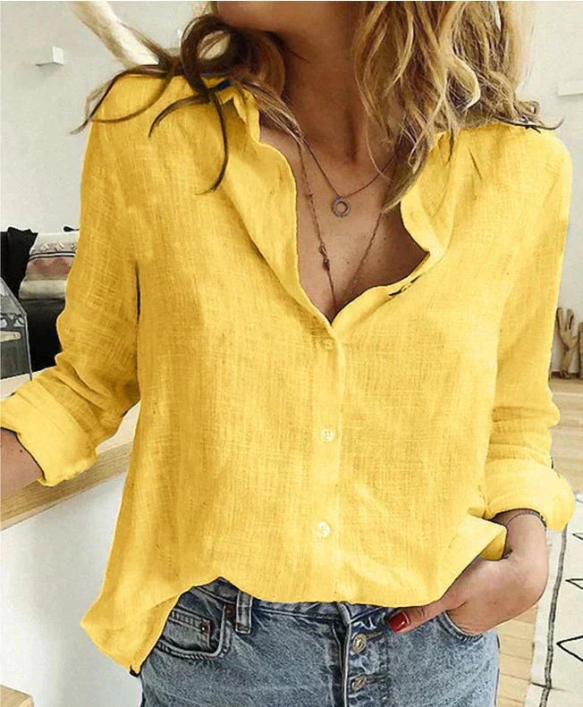 Women's - Robust & airy women's blouse - Stylish and Comfortable - Perfect for Any Occasions
