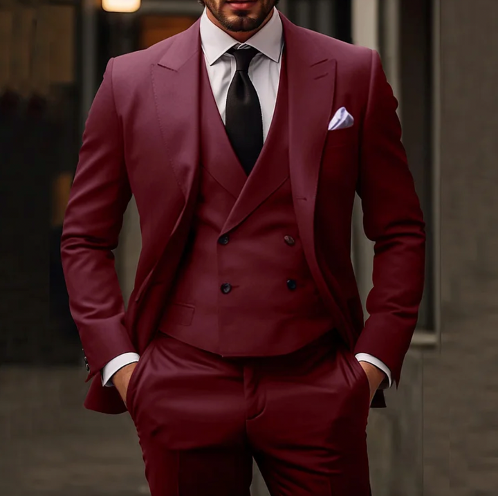 Two-piece suit for men