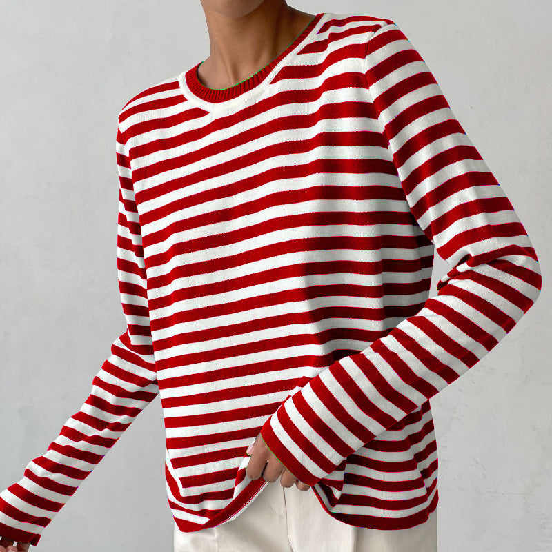 Chic striped shrit