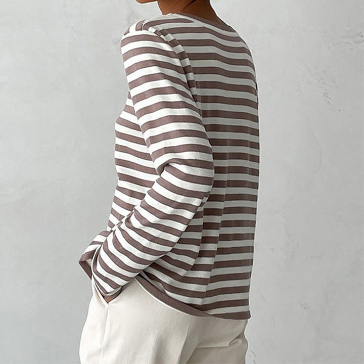 Chic striped shrit