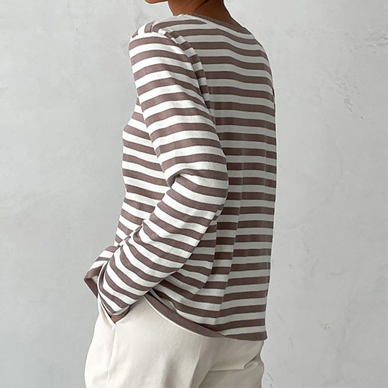 Smart striped shirt