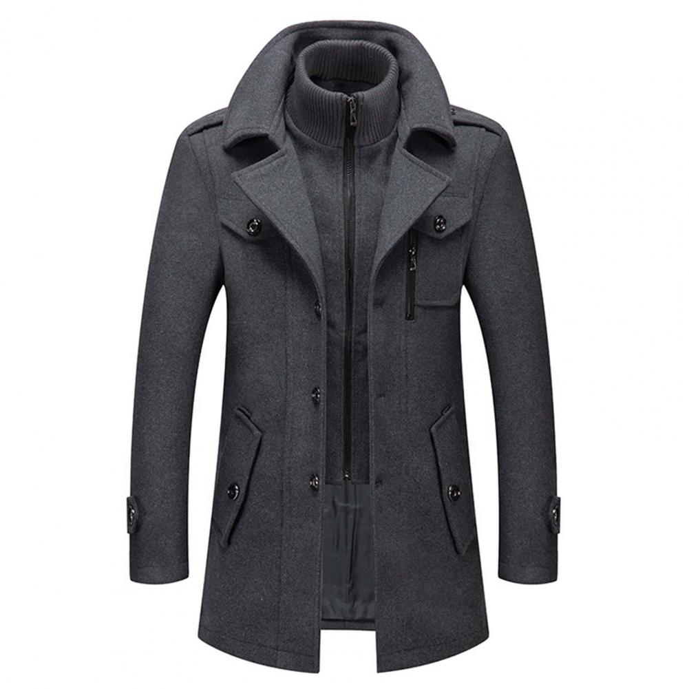 Men's - Two-Piece Winter Jacket - High-quality materials - Stylish & Comfortable Outerwear - Perfect for Cold Weather