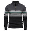 The Stand-up Collar Men's Knitted Jumper