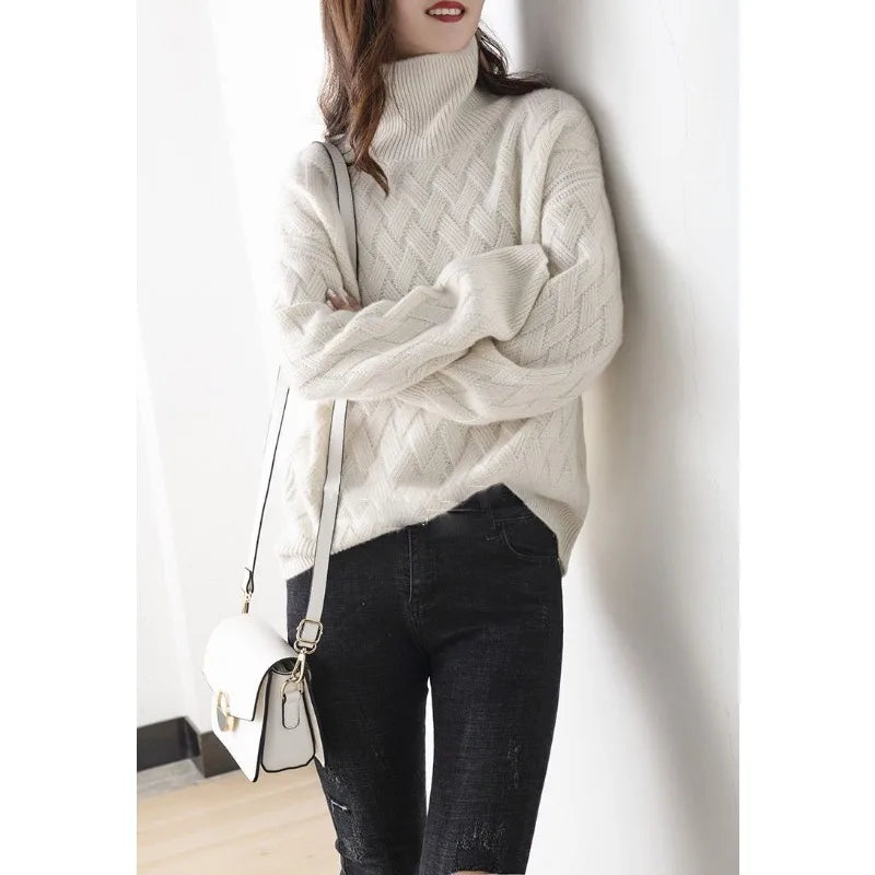 Casual-chic cashmere jumper