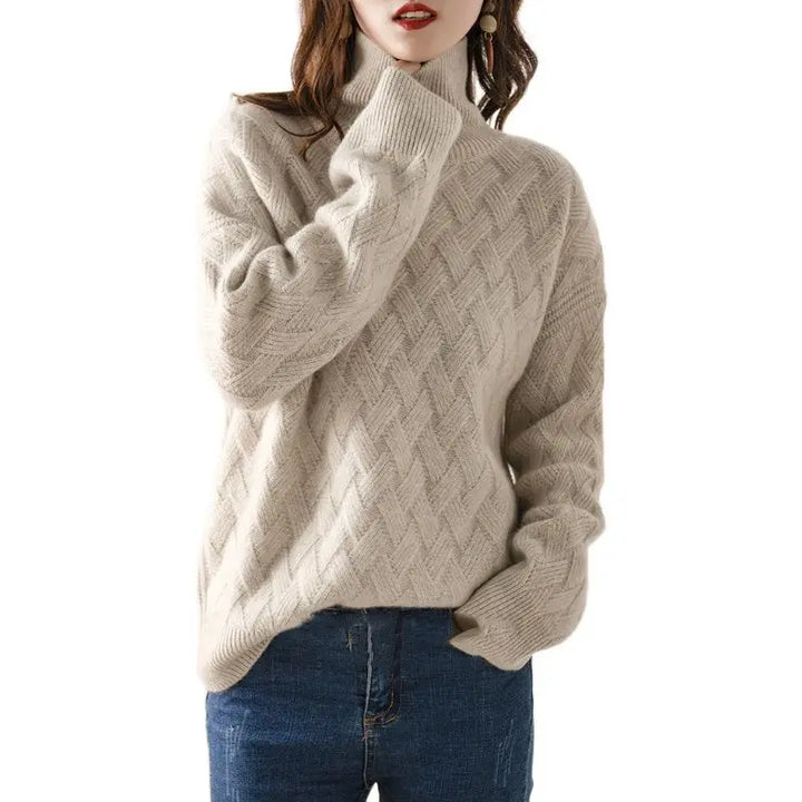 Elegant and chic cashmere jumper