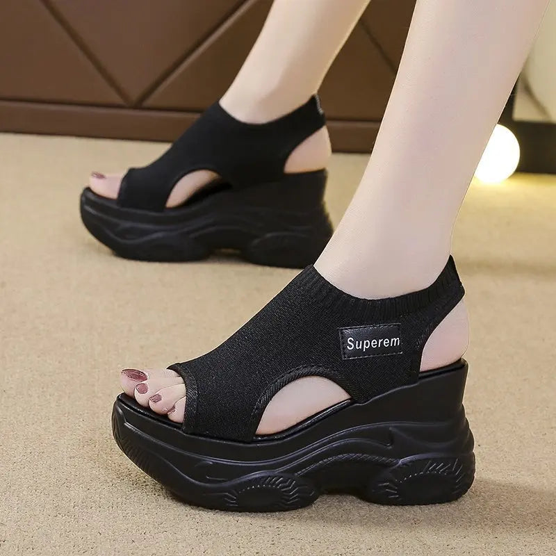 Summer Sandals With Wedge Heel For Women