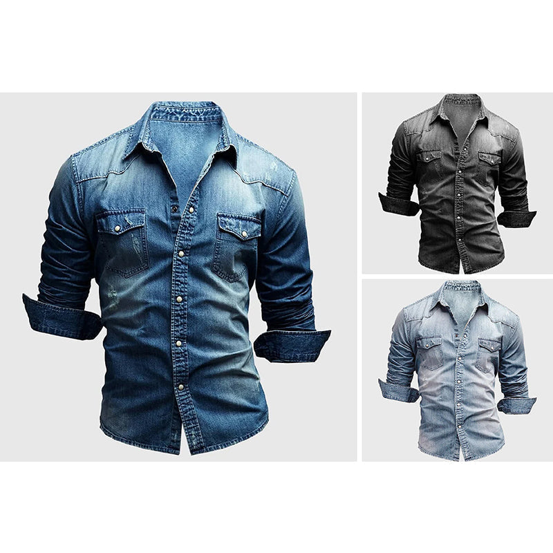 Timeless denim shirt