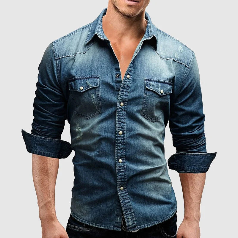 Timeless denim shirt