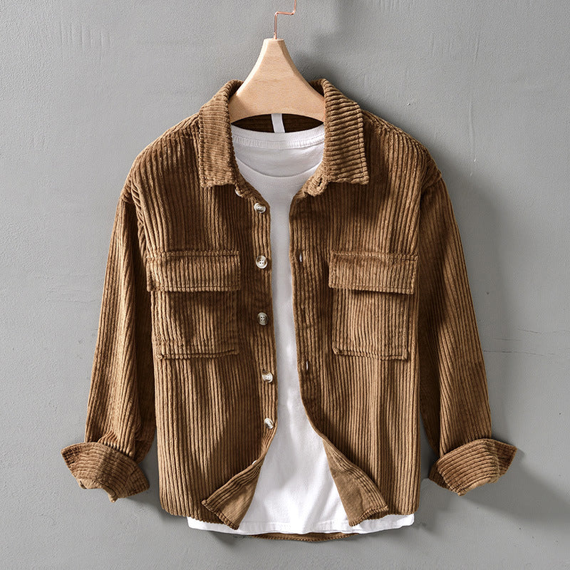 Retro corduroy shirt