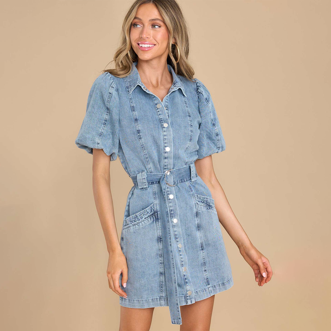 Cosy Denim Dress