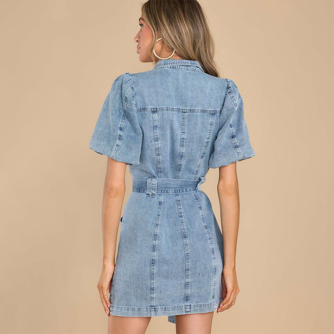 Cosy Denim Dress