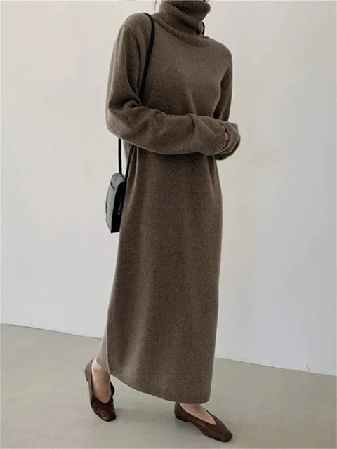 Stylish knitted dress