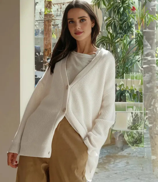 Women's - Cardigan - Cashmere - Classic Design - Stylish Comfort for Every Occasion