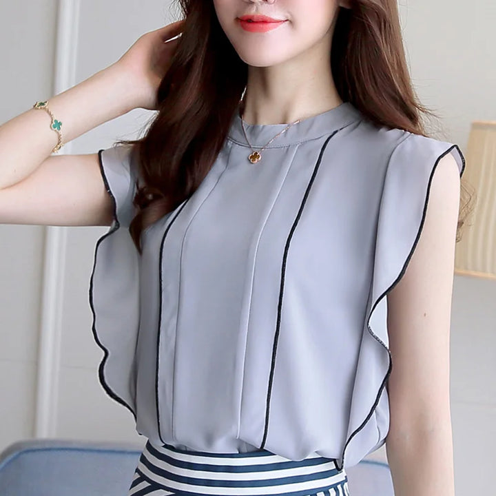 Chiffon blouse for women