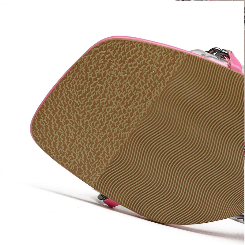 Women' s- Stylish Square Heel Sandals - Durable Design - Perfect for Any Occasion - Comfortable Footwear