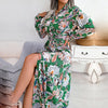 Retro floral dress