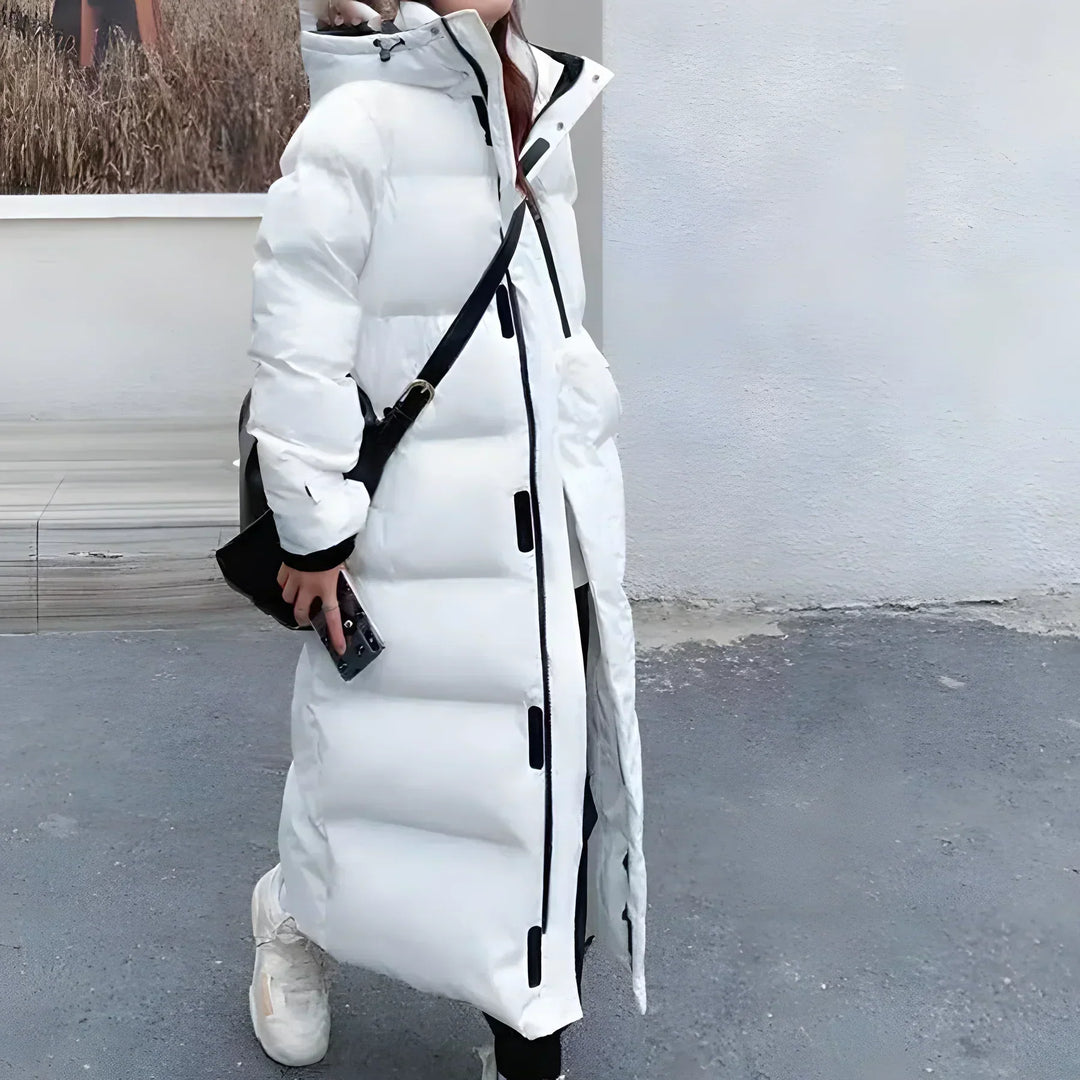 Stylish long winter coat