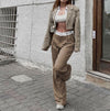 Women's - Fashion Linen Trousers - Stylish & Comfortable - Perfect Summer Wardrobe Essential