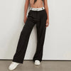 Women's - Fashion Linen Trousers - Stylish & Comfortable - Perfect Summer Wardrobe Essential