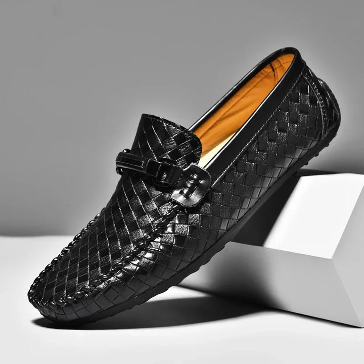 Men's leather loafers