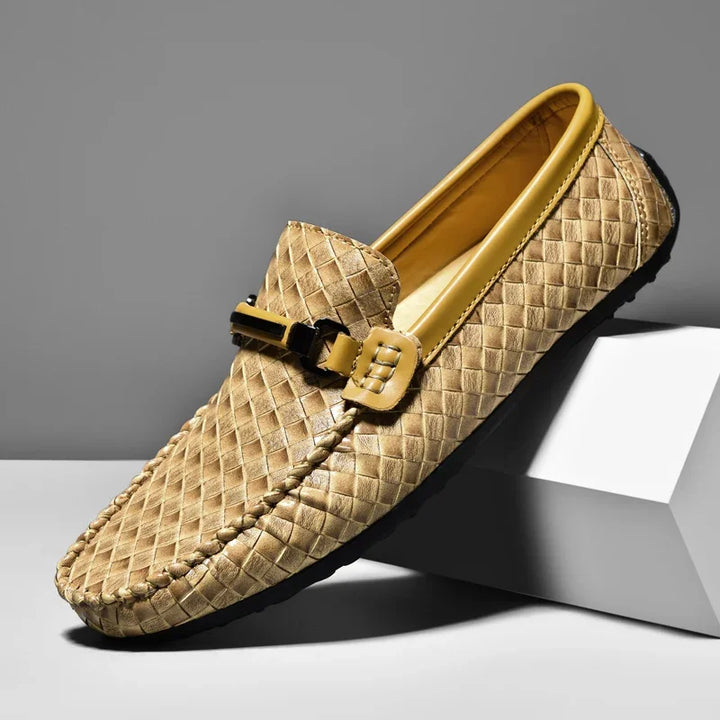 Men's leather loafers