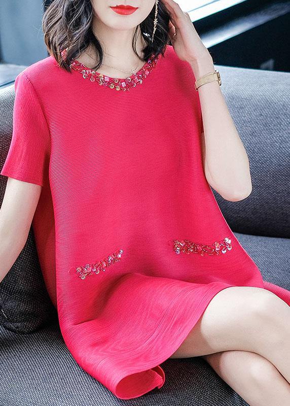 Women's - Chic Dress - Lightweight & Versatile Fabric - Stylish Essential for Every Occasion
