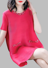 Women's - Chic Dress - Lightweight & Versatile Fabric - Stylish Essential for Every Occasion