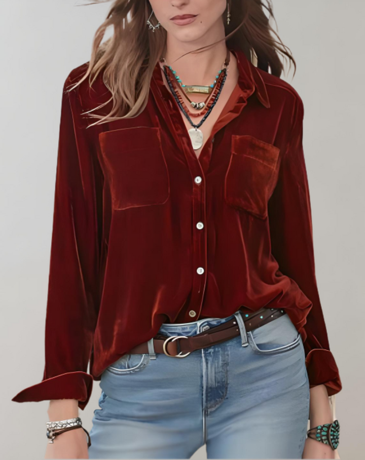 Nora - Velvet top