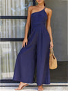 Backless double band jumpsuit